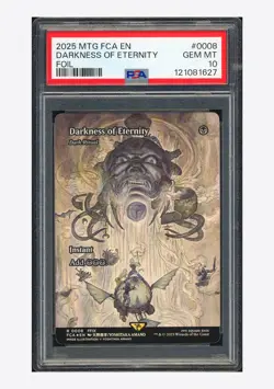 MTG PSA 10 Darkness Of Eternity Rare Foil 2025 #0008 Final Fantasy English - Image 1