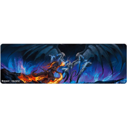 Magic: The Gathering Final Fantasy Bahamut and Ifrit 8ft Table Playmat 96" x 30" - Image 1