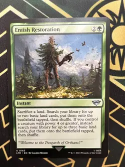 Entish Restoration NM MTG Universes Beyond: the Lord of the Rings: Tales of... - Image 1