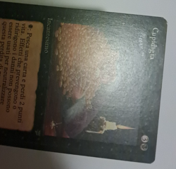 Greed EX Italian Legends MTG Magic the Gathering - Image 3