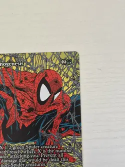 Arachnogenesis (0031) - Borderless - Regular - Marvel's Spider-Man - MTG - NM - Image 2