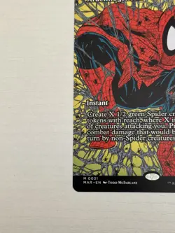 Arachnogenesis (0031) - Borderless - Regular - Marvel's Spider-Man - MTG - NM - Image 4