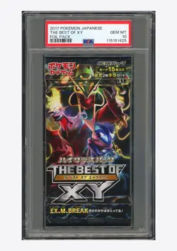 Pokemon PSA 10 2017 The Best Of XY Foil Pack Japanese #1 - Image 1