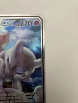 Pokemon TCG Mewtwo and Mew GX Sun & Moon Holo Promo Card #SM191 NM - Image 5