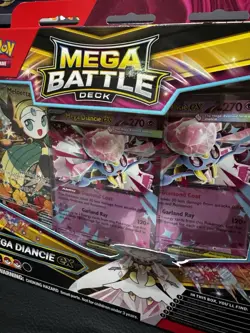 Pokemon Mega Battle Deck Set of 2 (1 of each) Gengar/Diancie ex English IN HAND - Image 2