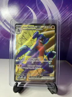 2023-25 Pokemon SV Black Star Promos SVP EN Cynthia's Garchomp ex #204 - Image 3