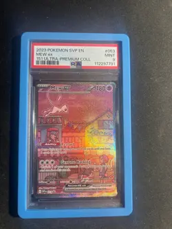 2023 Pokemon SVP EN #053 Mew ex 151 Ultra-Premium Collection PSA MINT 9 - Image 1