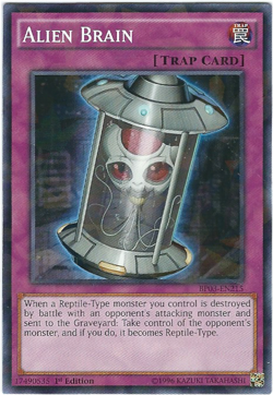 Alien Brain (BP03-EN215) - Shatterfoil Rare First ed. Yu-Gi-Oh! - Image 1