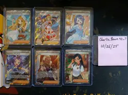 Pokemon TCG 6 Trainer Card Lot With Lillie's Determination, Irida And More - Image 1