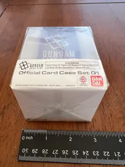 Gundam TCG Official Storage Card Case Set 01 New Case Only - Image 2