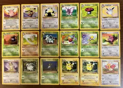 Pokemon TCG Vintage Jungle Lot - 18 Cards Total LP-NM - Image 1