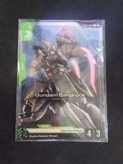 Gundam Sandrock Alternate Art Foil - ST02-004 C+ NM - Gundam TCG Card Game - Image 1