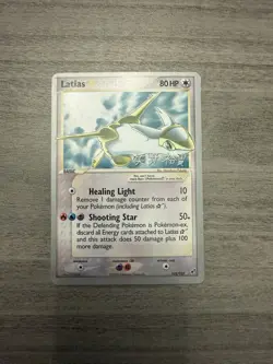 Pokemon TCG Latias Shiny Gold Star World Championship 2006 Card 105/107 - Image 1