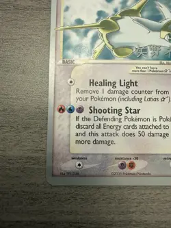 Pokemon TCG Latias Shiny Gold Star World Championship 2006 Card 105/107 - Image 2