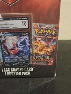 Pokemon Mystery Gems 1 CGC Graded Card & 1 Booster Pack 2025! New Sealed Box! - Image 4