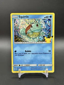 Squirtle 17/25 NM Holo McDonald's Pokemon 25th Anniversary Celebrations Card - Image 1