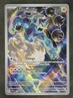 Thundurus - 209 Pokemon TCG Promo SV: Scarlet & Violet Promo Cards Near Mint - Image 1