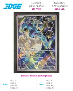 Thundurus - 209 Pokemon TCG Promo SV: Scarlet & Violet Promo Cards Near Mint - Image 3