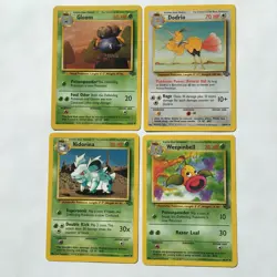 Vintage 1999 Pokemon Card Lot Jungle Set Uncommon English NM - Image 1