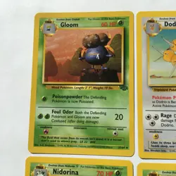 Vintage 1999 Pokemon Card Lot Jungle Set Uncommon English NM - Image 2
