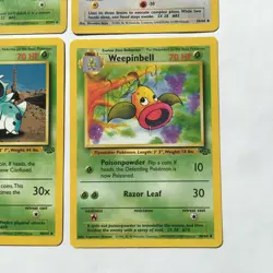 Vintage 1999 Pokemon Card Lot Jungle Set Uncommon English NM - Image 4