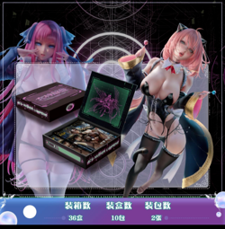 3 x Goddess Story Doujin Anime Waifu Premium Box ACG Goddess Alliance Cards - Image 3