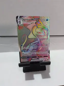 Inteleon VMAX Secret 195/192 Rebel Clash Holo Pokemon Card - Image 1