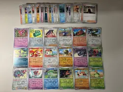 Pokemon 18 Card Journey Together Reverse Holo Lot / No Duplicates + Bulk - Image 1