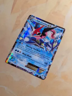 Pokemon TCG Ash-Greninja EX XY Black Star Promo XY133 Holo Card TCG Regular Size - Image 3