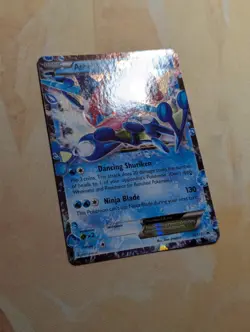 Pokemon TCG Ash-Greninja EX XY Black Star Promo XY133 Holo Card TCG Regular Size - Image 4
