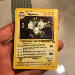 Vintage Pokemon Card Holo Lot Fossil Set Rare Ken Sugimori Art Lot 90s 1999 - Image 3