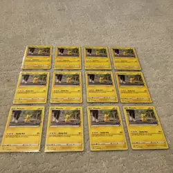Lot of (12) Pikachu 027/078 Pokemon Go Pokemon Card MINT Rare - Image 1