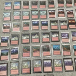 Lot of (115) Rare MTG MOUNTAIN Land Cards Magic The Gathering Vintage Cards - Image 5