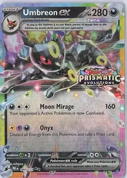 Umbreon ex - (Prismatic Evolutions Stamp) Promo Miscellaneous Cards & Products - Image 1