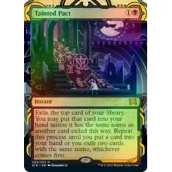 FOIL TAINTED PACT Strixhaven: Mystical Archives STA Magic MTG MINT CARD - Image 1