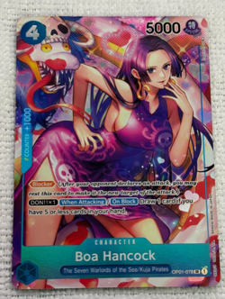 Boa Hancock OP01-078 SR (Parallel) English - Romance Dawn - One Piece Card Game - Image 1