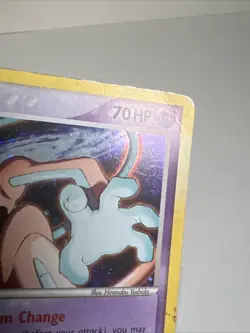 DAMAGED Deoxys 16/107 Holo EX Deoxys Deck Exclusives AUTHENTIC Pokemon Card - Image 2