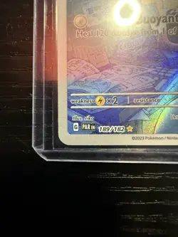 Pokemon TCG Mantyke Card 189/182 Sv04: Paradox Rift NM/Mint FAST SHIP - Image 5