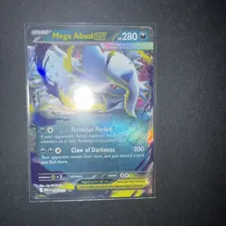 Mega Absol Ex 086/132 Pokemon TCG: Mega Evolution Double Rare - Image 1