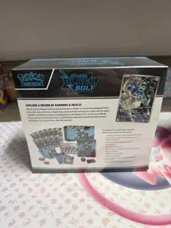 Pokemon Center Black Bolt ETB (Elite Trainer Box) Pokemon TCG - SEALED - Image 2