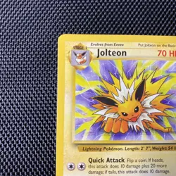Pokemon Jolteon Jungle Non-Holo Rare 20/64 WOTC 1999 NM - Image 2