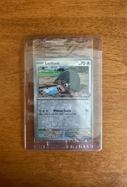 Pokemon Lechonk 156/198 Scarlet & Violet Stamped Best Buy Promo New and Sealed - Image 1