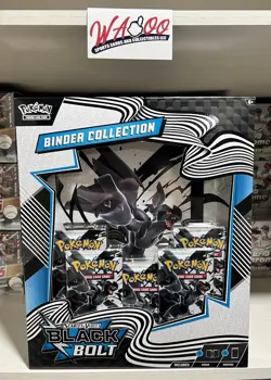 Pokemon TCG Scarlet & Violet White Flare Binder Collection Factory Sealed Box! - Image 1