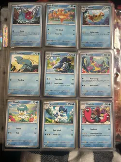 Pokemon TCG 82% Complete SCARLET & VIOLET BASE Master Set + Non Holo Promo Rare! - Image 4