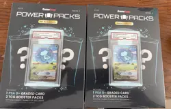 GameStop Power Pack Series 3 (Lot Of 2) Pokemon TCG PSA Mystery Slab & 2 Packs - Image 1