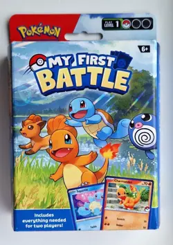 Pokemon My First Battle Starter Set Charmander and Squirtle - New - Age 6+ - Image 1