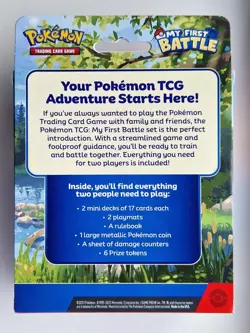 Pokemon My First Battle Starter Set Charmander and Squirtle - New - Age 6+ - Image 2