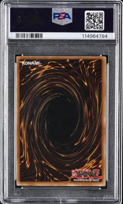 2003 YU-GI-OH! MFC-MAGICIAN'S FORCE 1ST ED #000 DARK MAGICIAN GIRL PSA 7 - Image 2