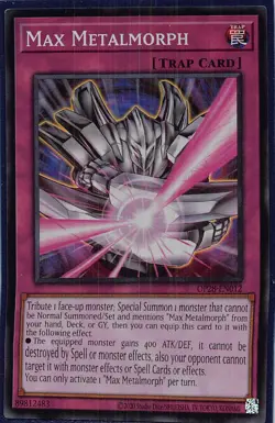 Max Metalmorph Super Rare OTS Tournament Pack 28 OP28-EN012 NM - Image 1