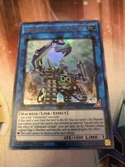 Yugioh | Infinitrack Goliath | MP20 | 1st Edition | Ultra Rare | Near Mint 1x - Image 1